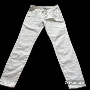 Current/Elliott New The stiletto white skinny jeans